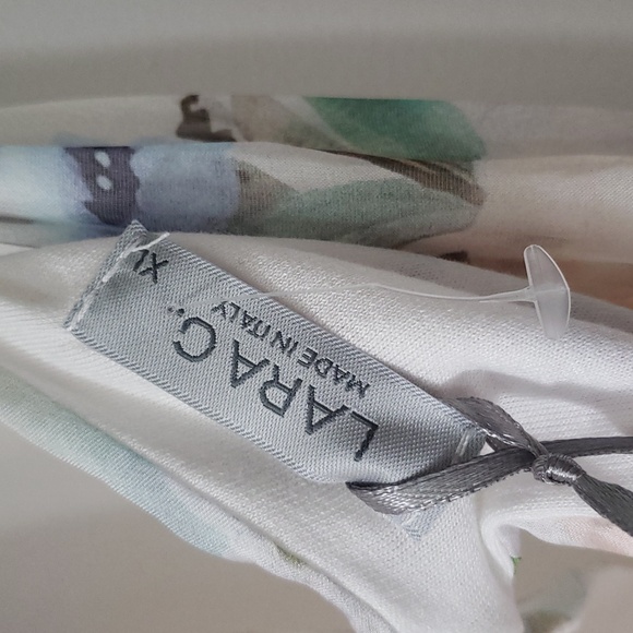 Floral Silk blend flowy dress NWT - Picture 8 of 12